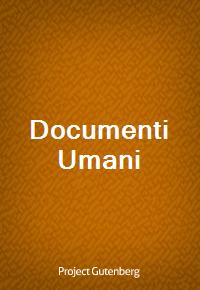 Documenti Umani (커버이미지)