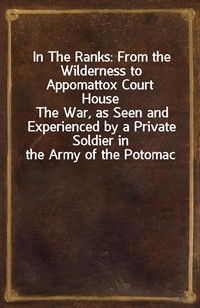 In The Ranks: From the Wilderness to Appomattox Court HouseThe War, as Seen and Experienced by a Private Soldier in the Army of the Potomac (커버이미지)