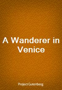 A Wanderer in Venice (커버이미지)