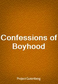 Confessions of Boyhood (커버이미지)