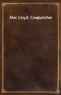 Alec Lloyd, Cowpuncher (커버이미지)