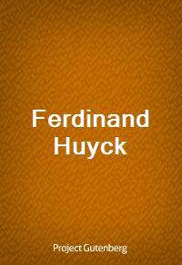 Ferdinand Huyck (커버이미지)