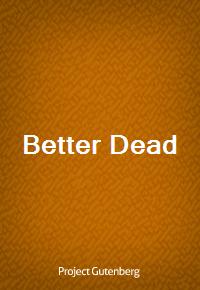 Better Dead (커버이미지)