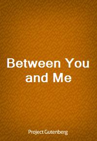 Between You and Me (커버이미지)