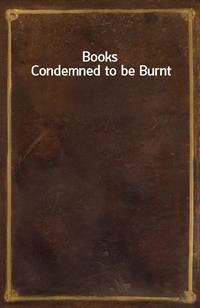 Books Condemned to be Burnt (커버이미지)