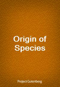 Origin of Species (Ŀ̹)