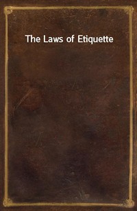 The Laws of Etiquette (Ŀ̹)