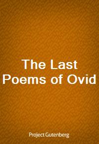 The Last Poems of Ovid (Ŀ̹)