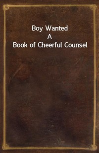 Boy WantedA Book of Cheerful Counsel (커버이미지)