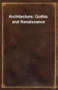 Architecture: Gothic and Renaissance (커버이미지)