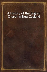 A History of the English Church in New Zealand (커버이미지)