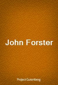 John Forster (커버이미지)