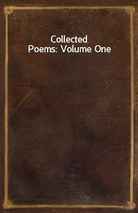Collected Poems: Volume One (커버이미지)