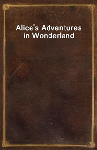 Alice's Adventures in Wonderland (커버이미지)