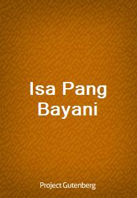 Isa Pang Bayani (커버이미지)