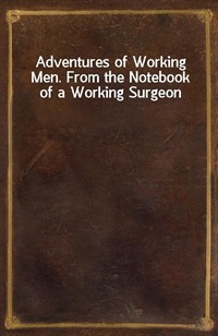 Adventures of Working Men. From the Notebook of a Working Surgeon (커버이미지)