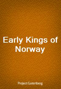 Early Kings of Norway (커버이미지)