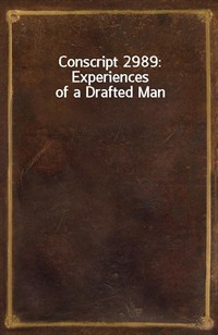 Conscript 2989: Experiences of a Drafted Man (커버이미지)