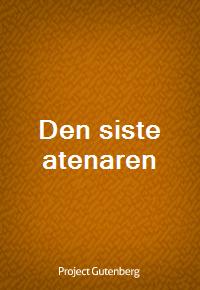 Den siste atenaren (커버이미지)