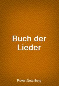 Buch der Lieder (커버이미지)