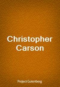 Christopher Carson (커버이미지)