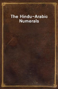 The Hindu-Arabic Numerals (Ŀ̹)