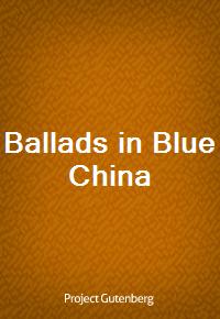 Ballads in Blue China (커버이미지)