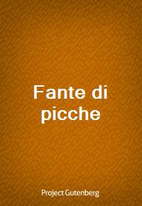 Fante di picche (커버이미지)