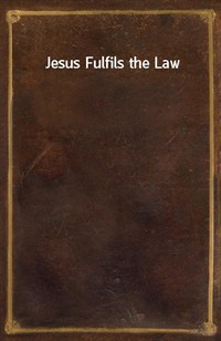 Jesus Fulfils the Law (커버이미지)