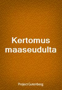 Kertomus maaseudulta (커버이미지)