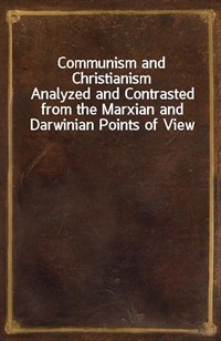 Communism and ChristianismAnalyzed and Contrasted from the Marxian and Darwinian Points of View (커버이미지)