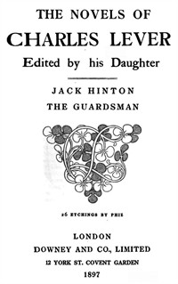 Jack Hinton: The Guardsman (커버이미지)