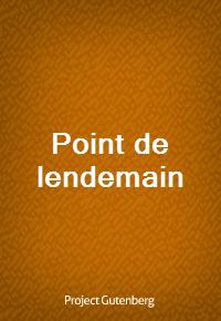 Point de lendemain (Ŀ̹)