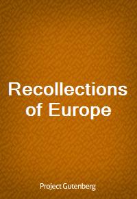 Recollections of Europe (Ŀ̹)